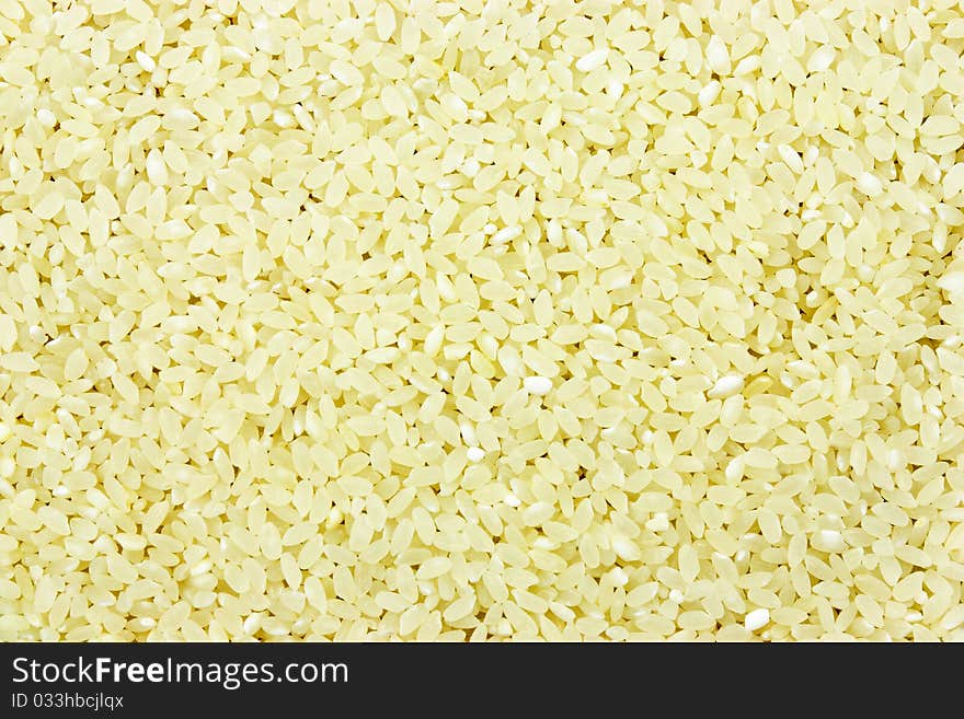 Groats rice as a background