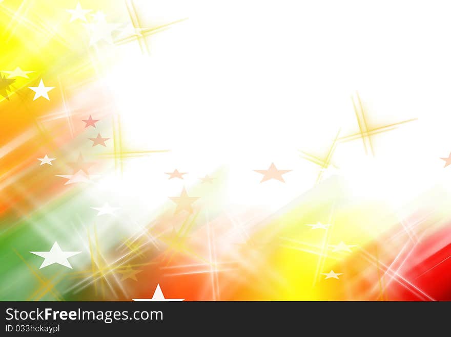 Abstract star flash light background. Abstract star flash light background