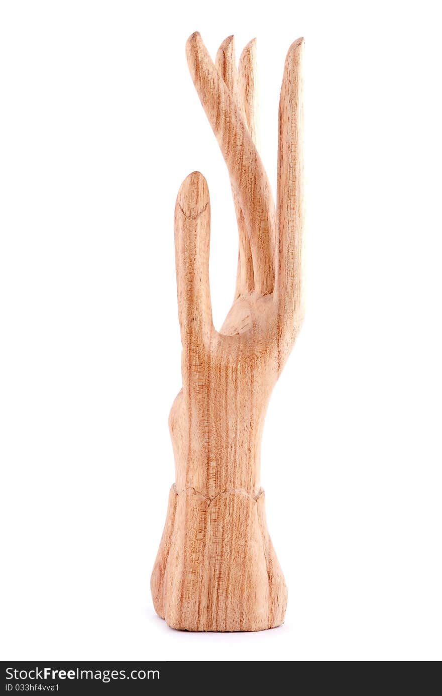 Wooden Female Hand