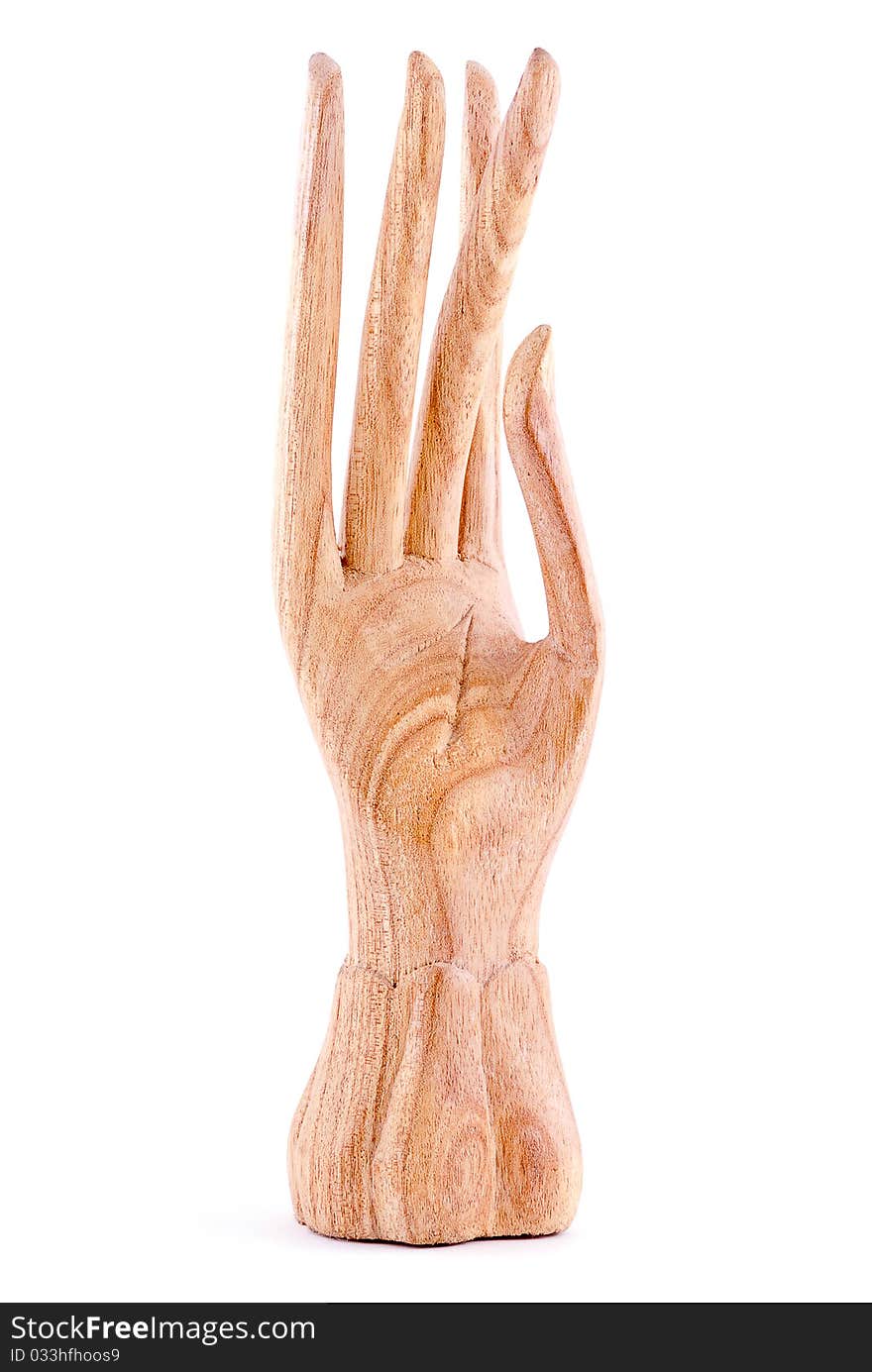 Wooden Female Hand