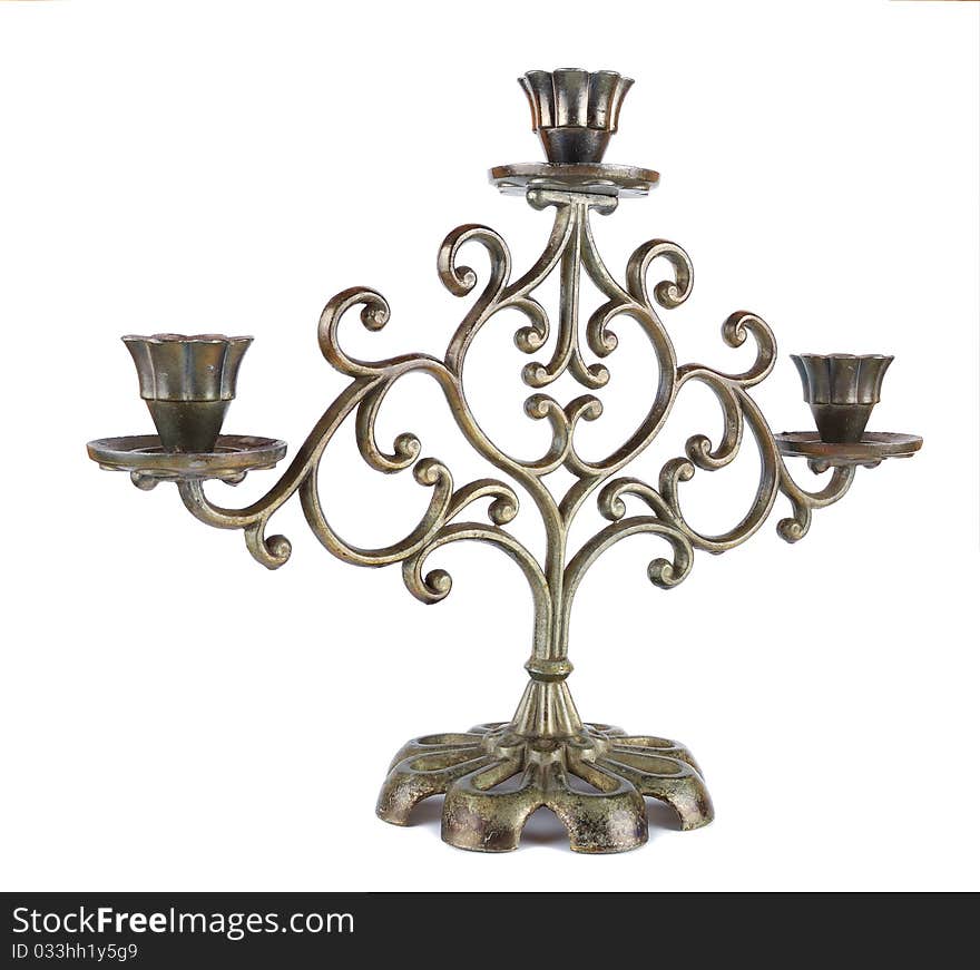 Metal candlestick