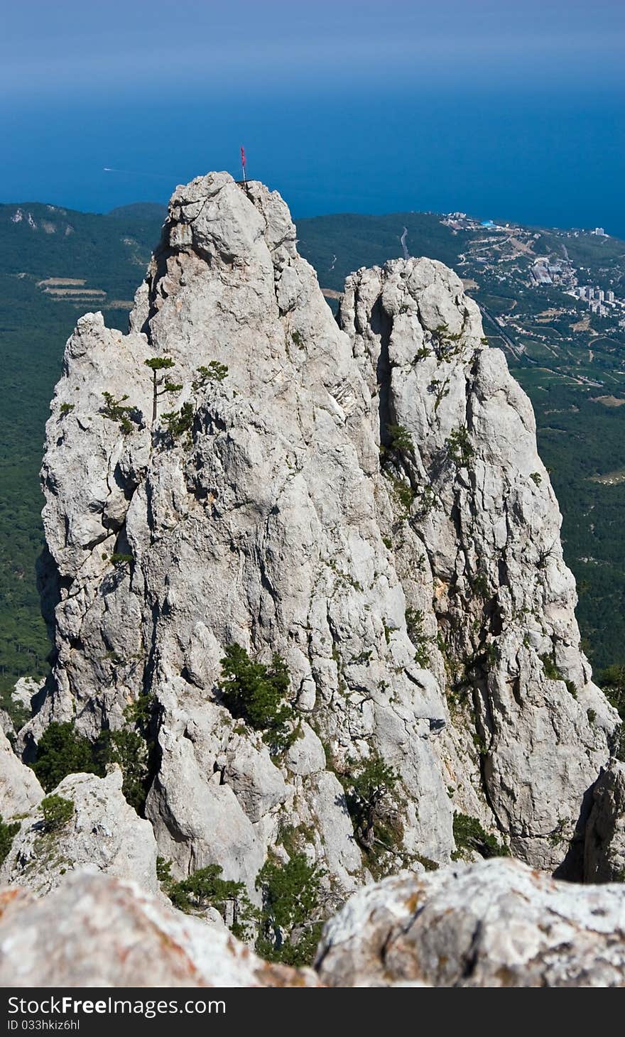 Rocks of Ai-Petri mountain