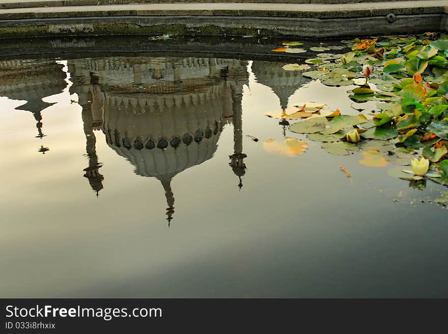 Day view of Royal Pavilion in Brighton England