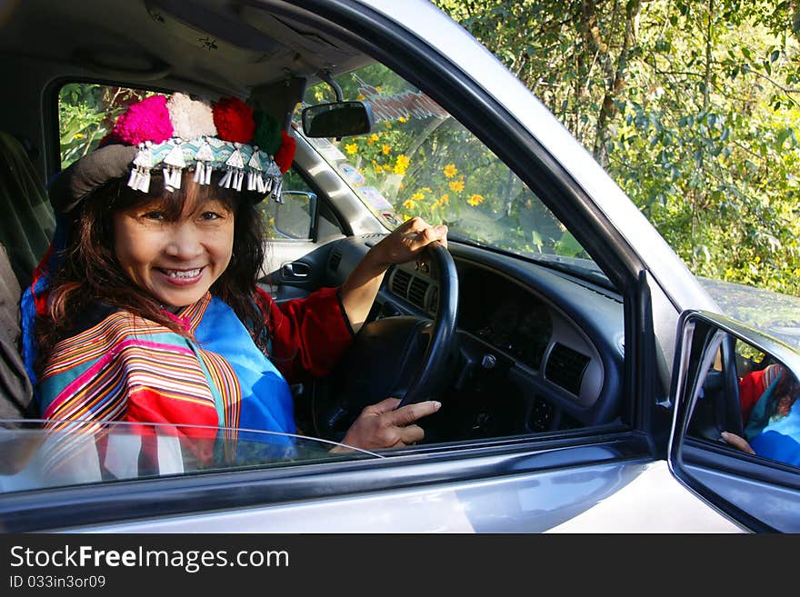 Lisu hill tribe smile