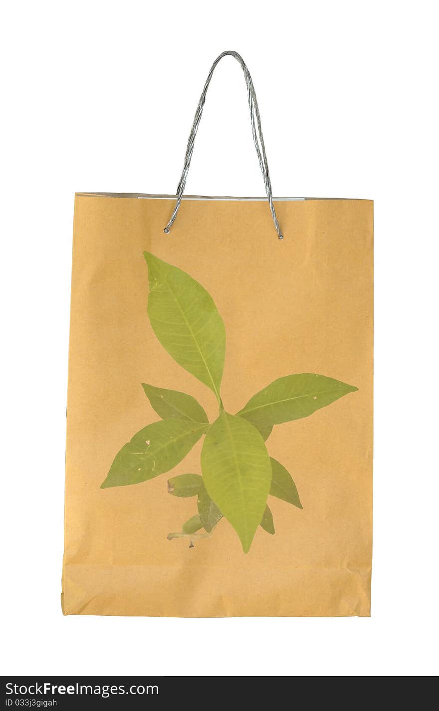 Concept Picture Of Recycle Paper Bag