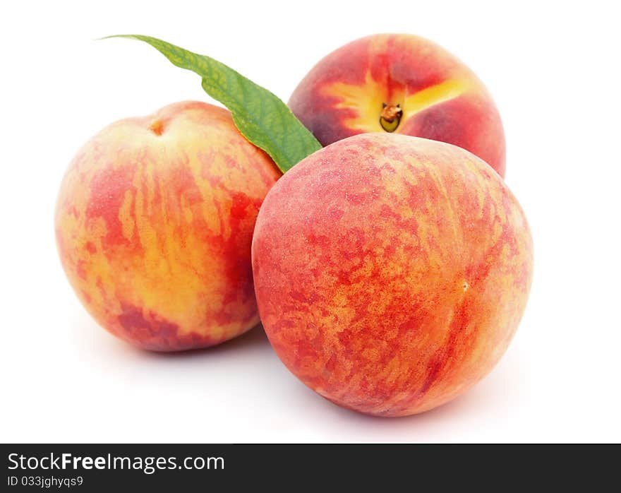 Ripe peaches