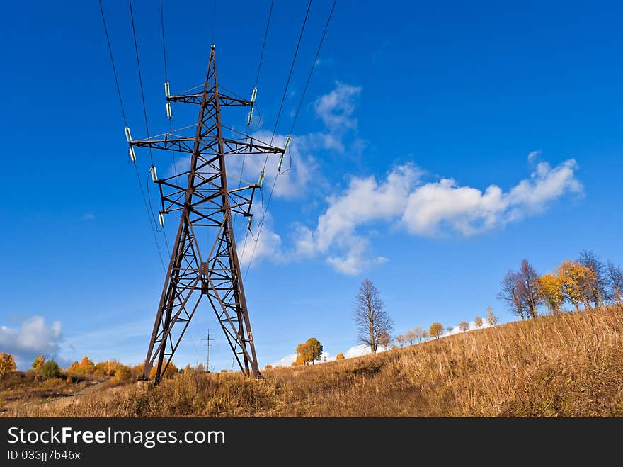 Reliance power line.