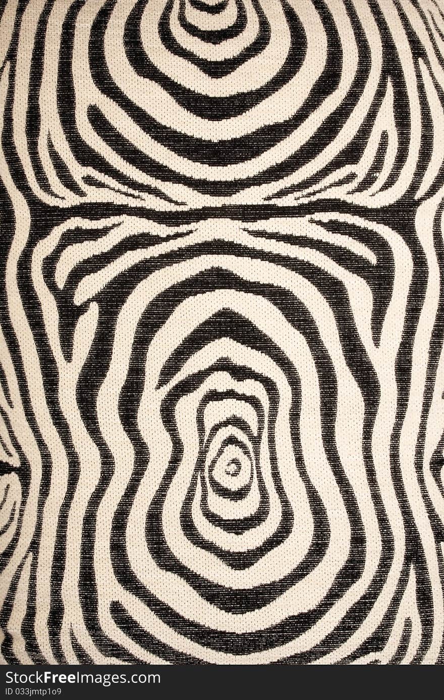 Fabric with zebra pattern. Texture