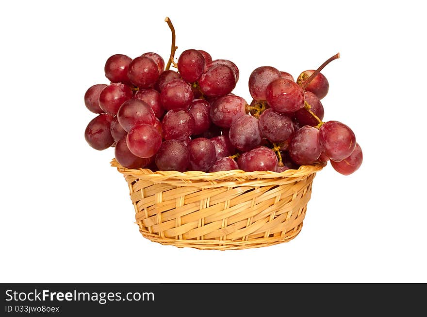 Red grapes