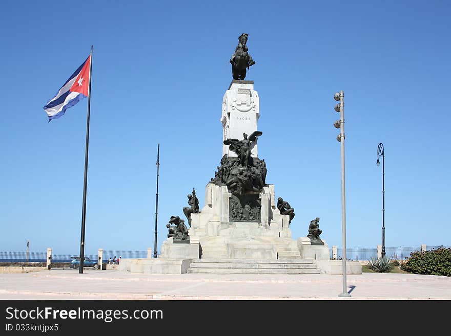 Antonio Maceo Monument Havana CUBA