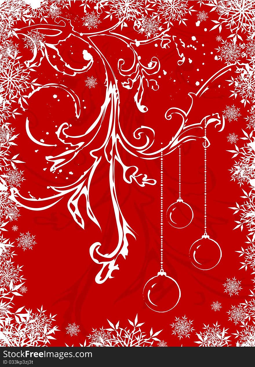 Abstract Christmas Background