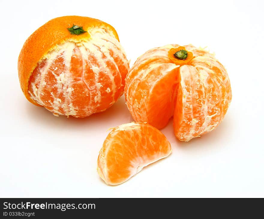 Ripe tangerines