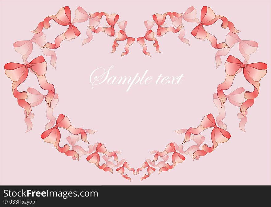 Decorative heart.Vector illustration.Love.