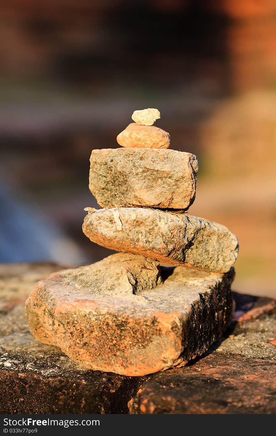 Stones balanced on each other