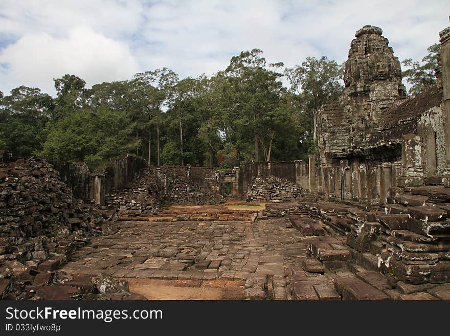 An ancient civilization of khmer in cambodia. An ancient civilization of khmer in cambodia