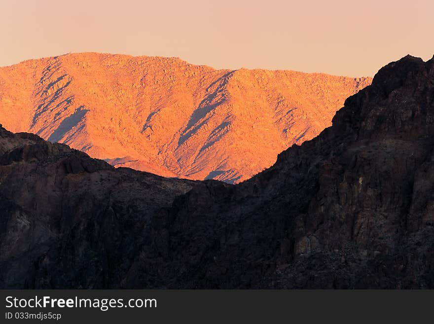 Ridge silhouette