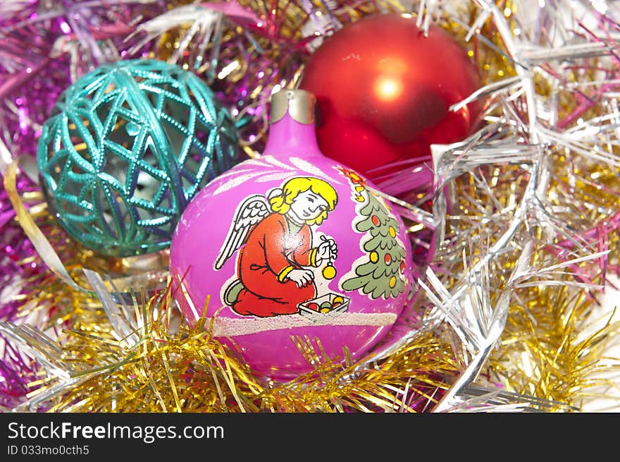 Christmas ornament with picture from Bible