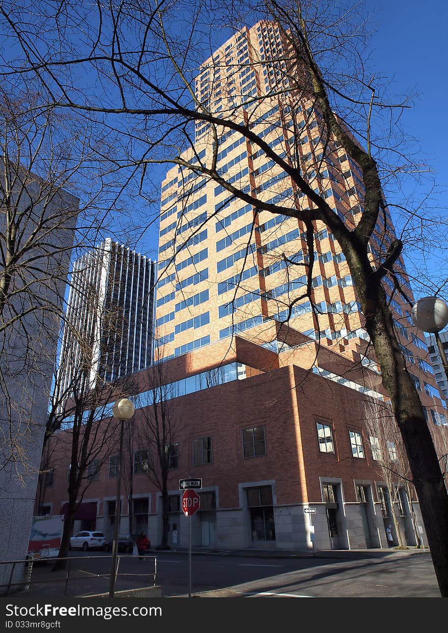 The Koin tower, Portland Oregon.