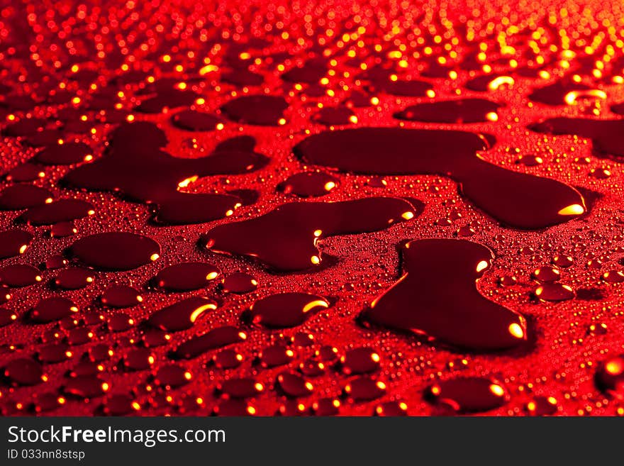 Beautiful drops of water fit for the background image