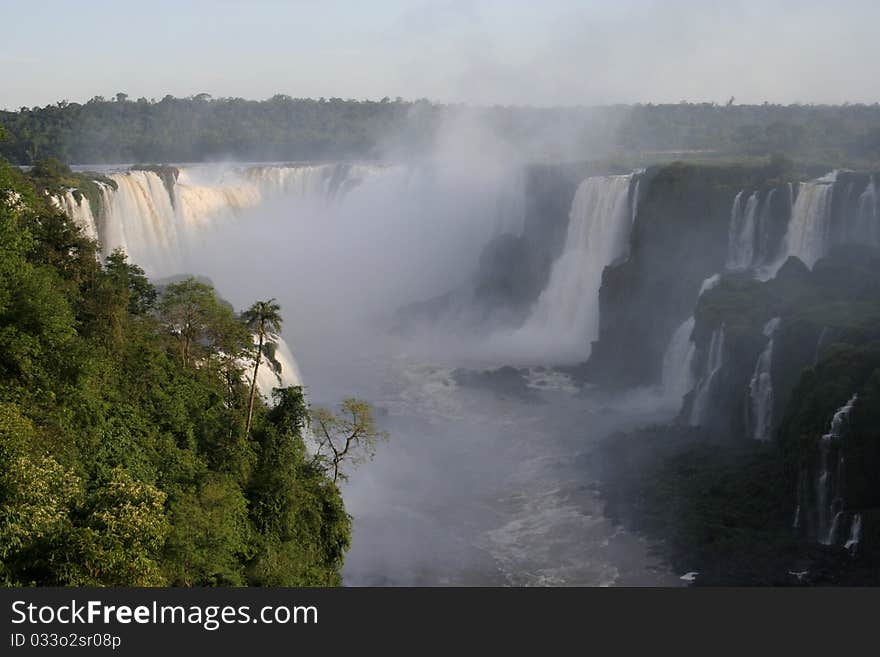 Iguazu Falls is one of the top tourist destinations in South America. It is such a natural wonder that UNESCO designated the falls as a World Heritage Area in 1986. Iguazu Falls is one of the top tourist destinations in South America. It is such a natural wonder that UNESCO designated the falls as a World Heritage Area in 1986.