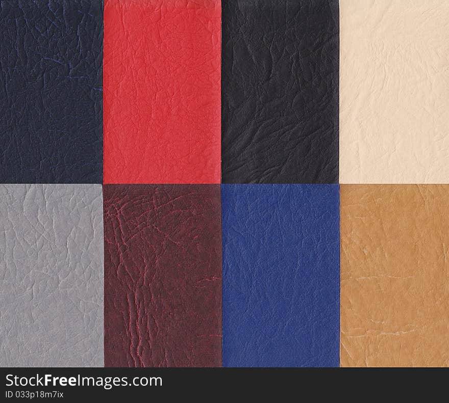 Leather fabric for covering furniture. Leather fabric for covering furniture