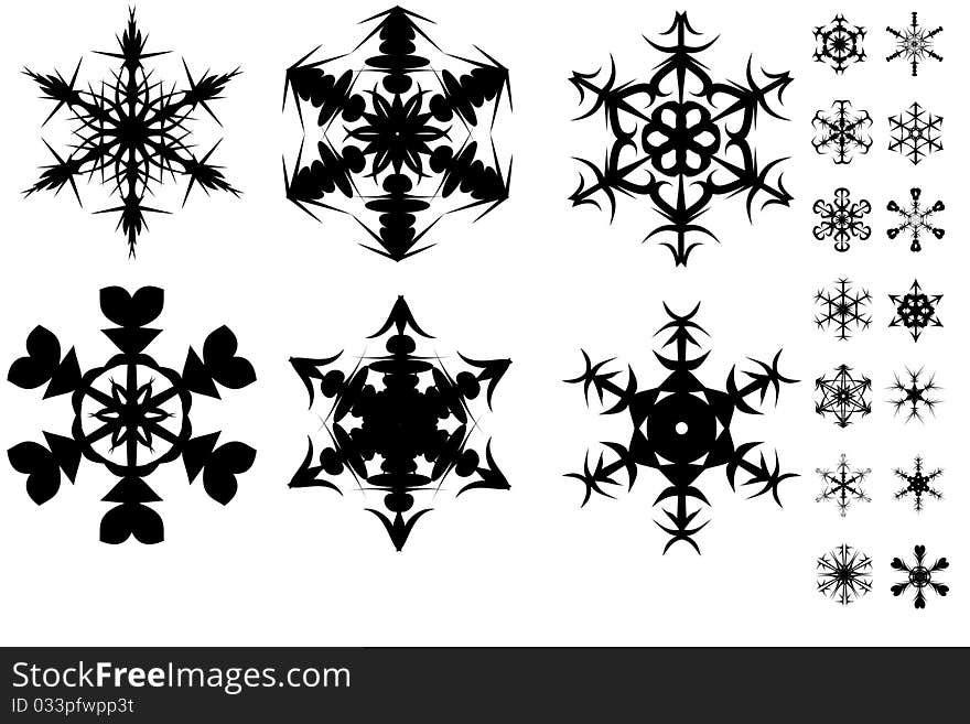 Nice snowflakes for christmas time !!!