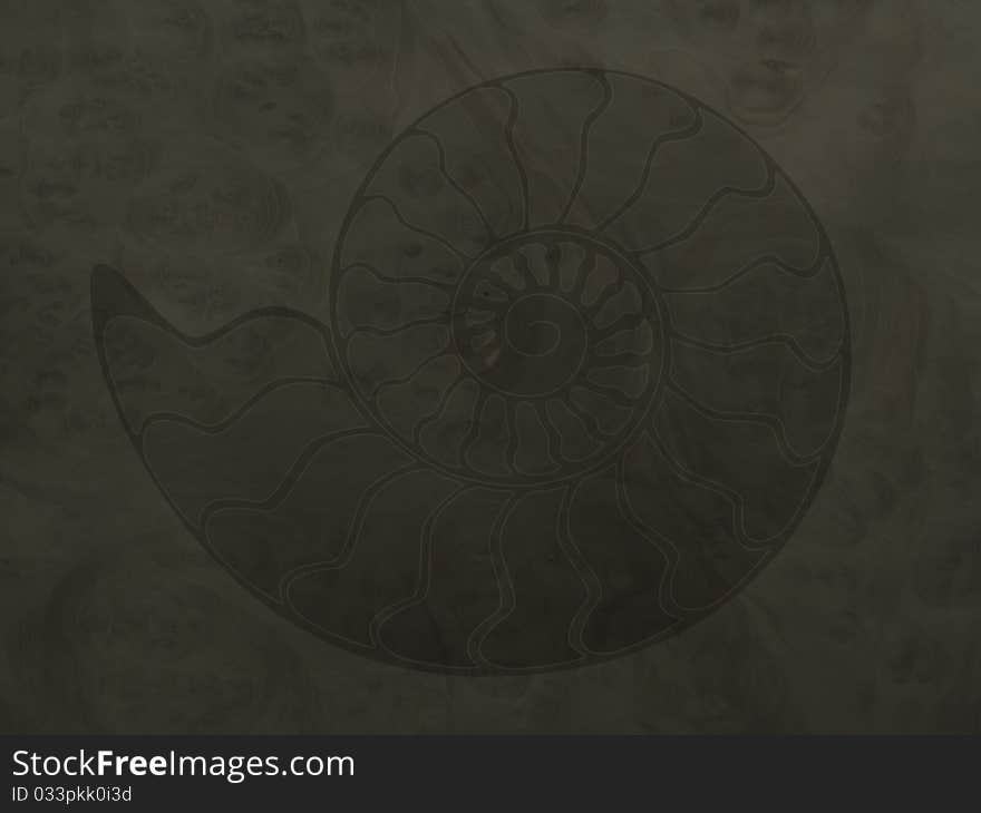 Smoky Fossil Background