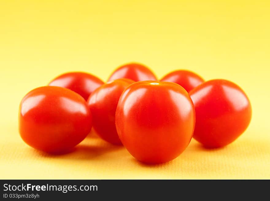 Ripe cherry tomatoes