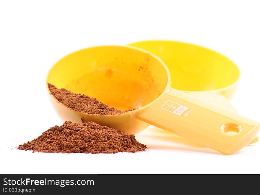 Ground Cinnamon Powder with Scoops