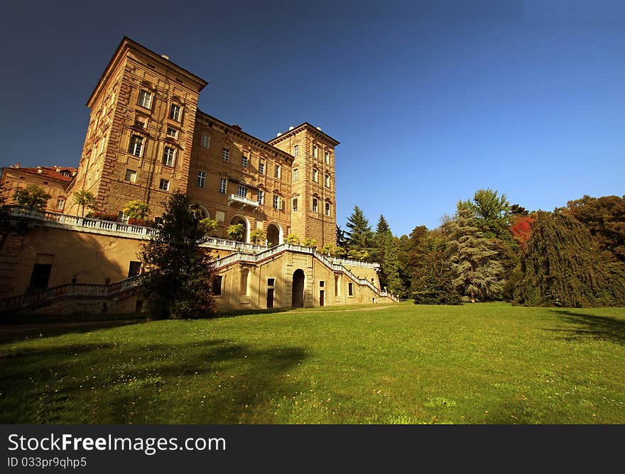 Ancient castle of Agliè, Italy