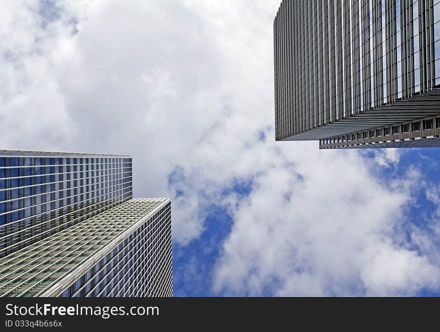 Skyscrapers in Canar Wharf, London