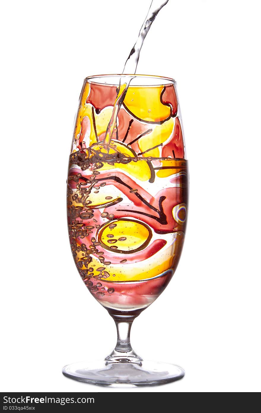 Decorated Glass