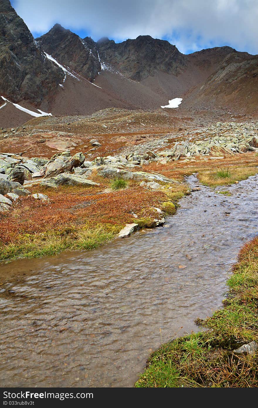 Wetland in the mountains