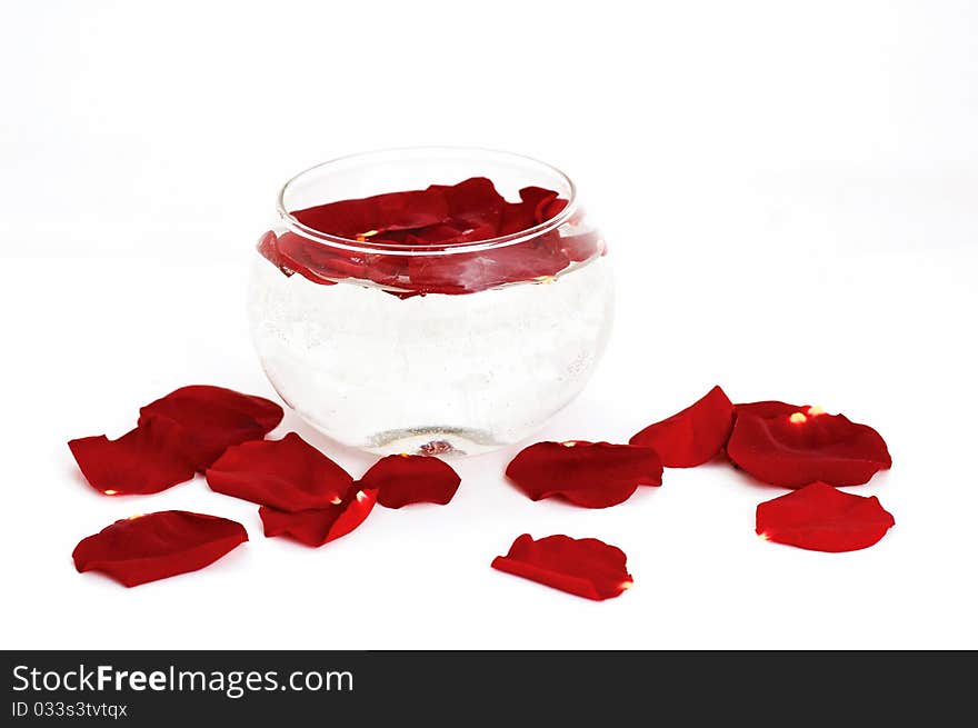 Rose petals