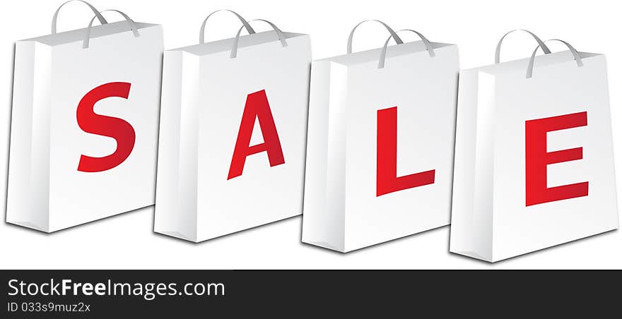 Sale shopping bags