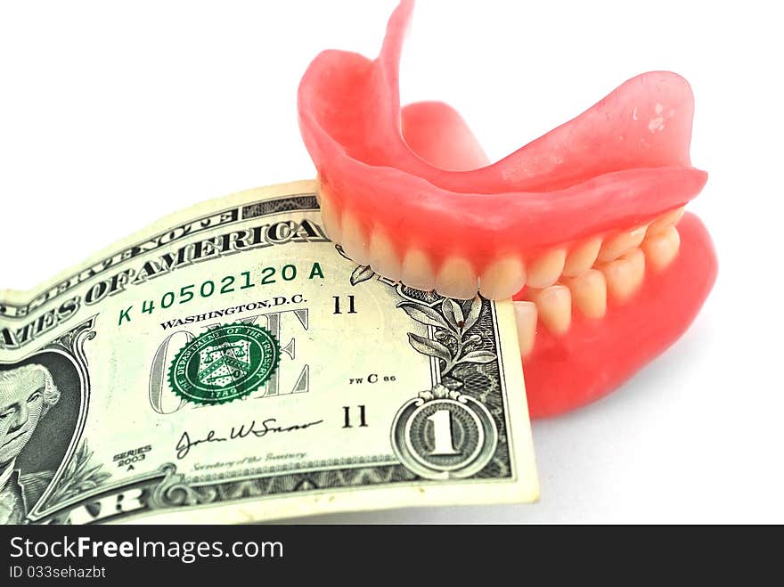 Dentures and dollar