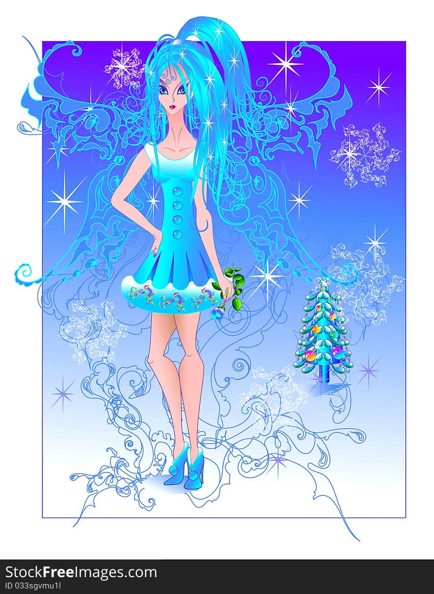 Winter fairy