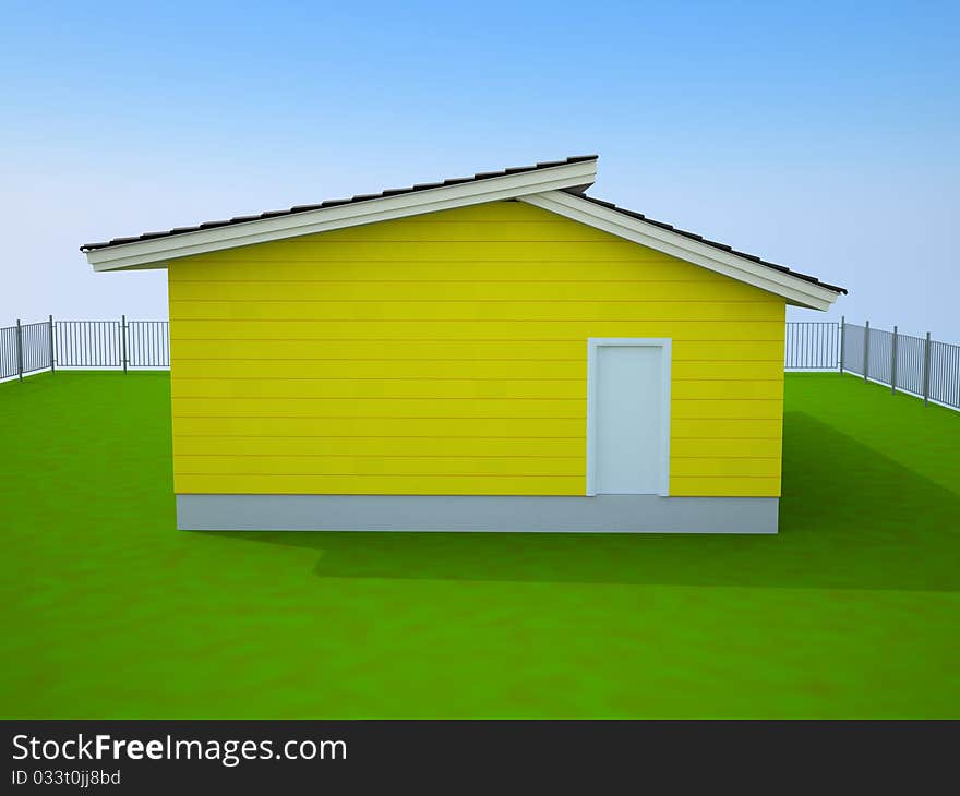 Yellow Small House