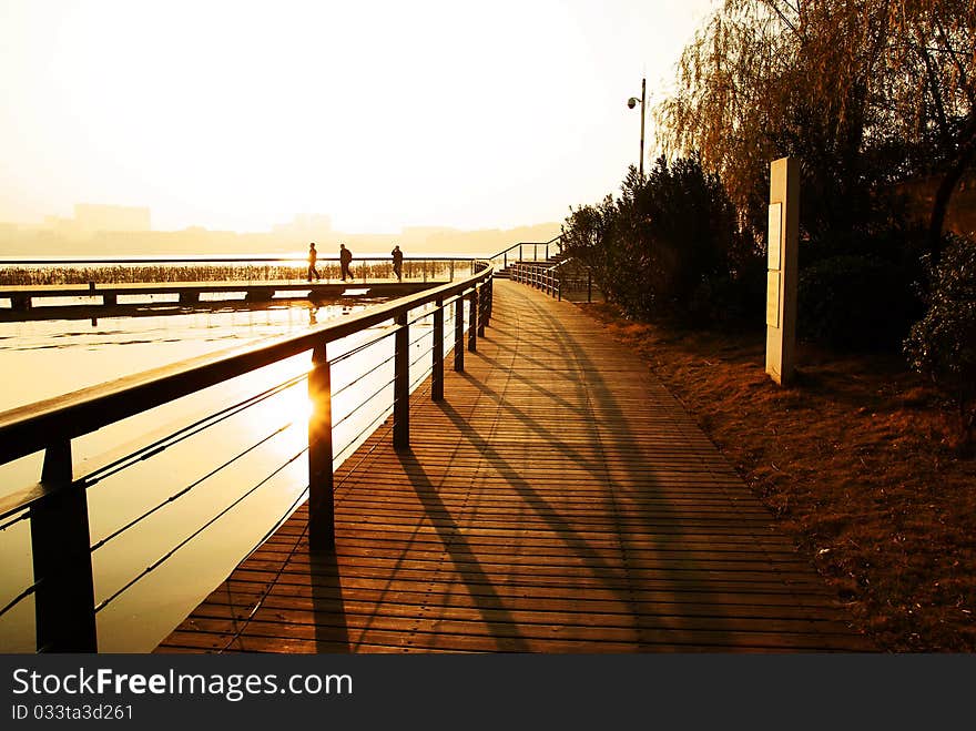 Sunset path