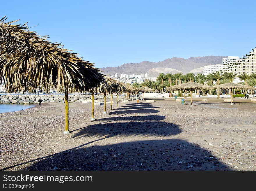 View On Resort Hotels In Eilat City, Israel