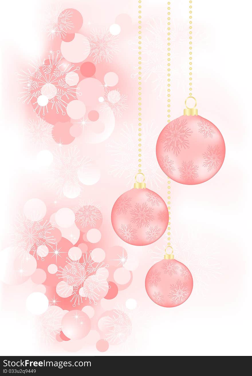 Abstract Christmas Background