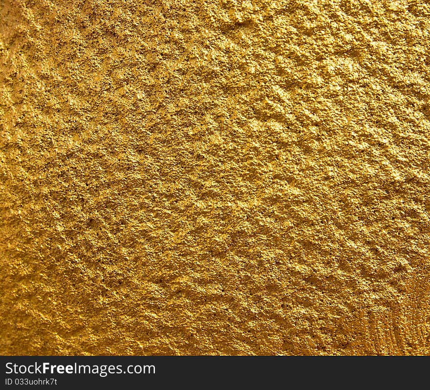 Abstract golden texture for background