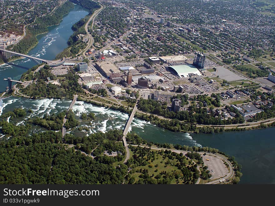 Niagara from the air