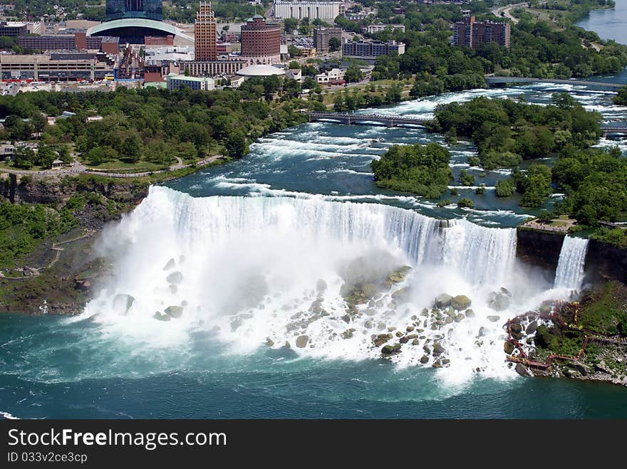 Across a sample of nature. Sixty feet of water in free fall. Across a sample of nature. Sixty feet of water in free fall