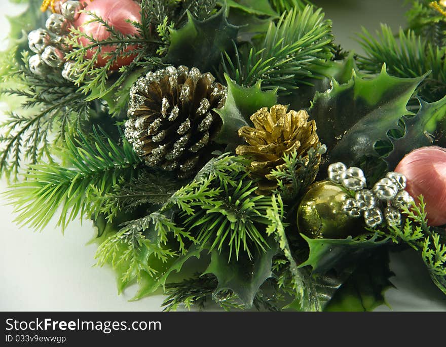 Green Christmas Garland