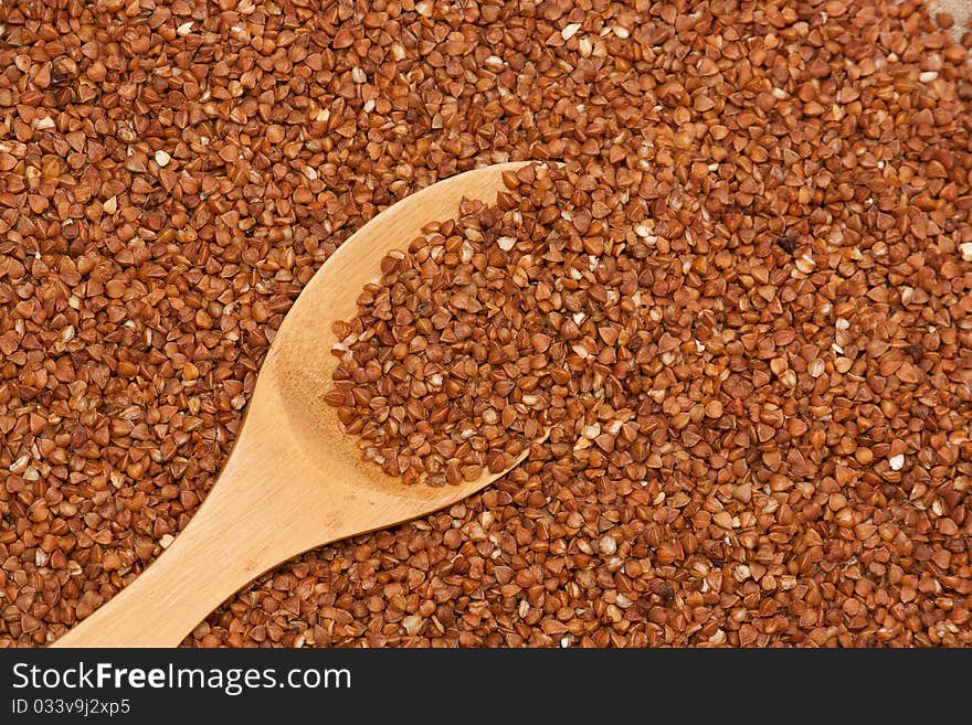 Buckwheat texture or background or pattern