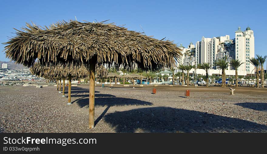 View On Resort Hotels In Eilat City, Israel