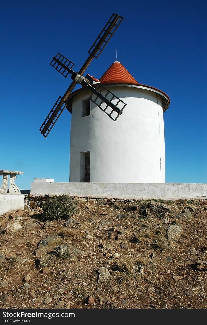 Old Windmill In Capo Grosso, Corsica