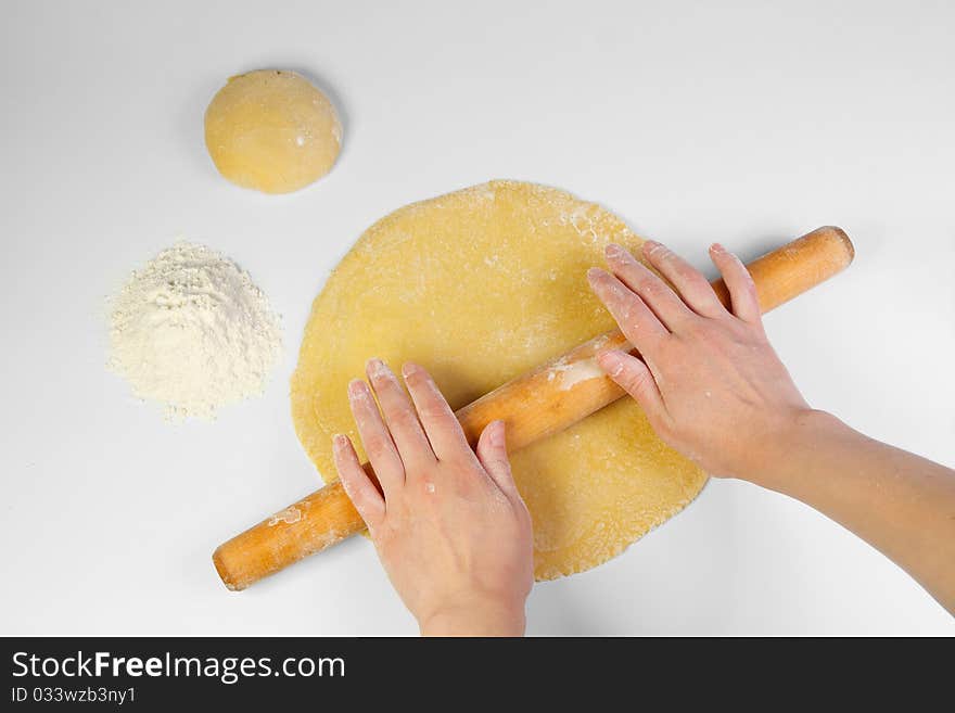 Flour and dough