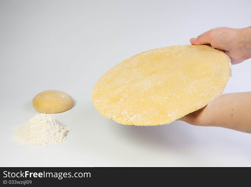 Flour and dough